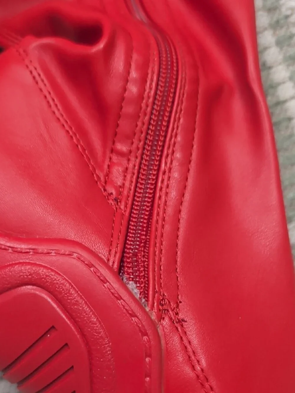 Azalea Wang Red Over-the-Knee Stiletto Boots